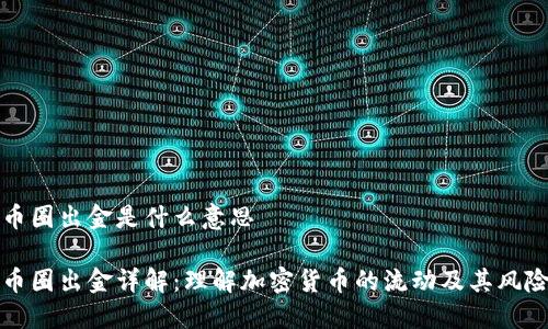 币圈出金是什么意思

币圈出金详解：理解加密货币的流动及其风险