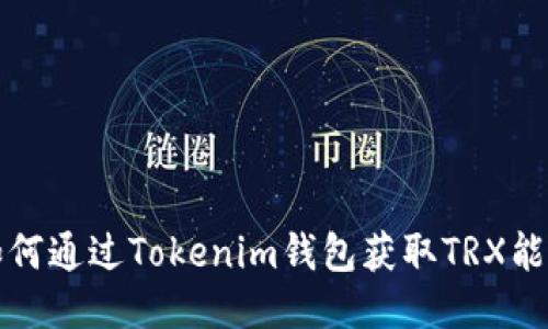 如何通过Tokenim钱包获取TRX能量