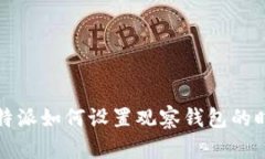 比特派如何设置观察钱包