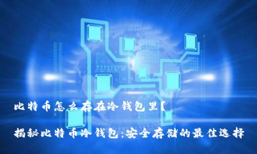 比特币怎么存在冷钱包里？

揭秘比特币冷钱包：安全存储的最佳选择