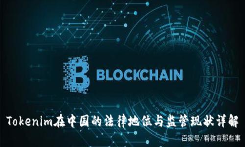 Tokenim在中国的法律地位与监管现状详解