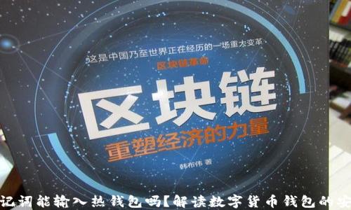 
冷钱包助记词能输入热钱包吗？解读数字货币钱包的安全与便捷